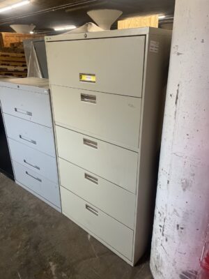 5-Drawer Vertical Filing Cabinet