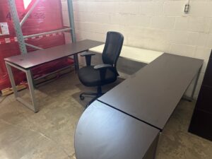 U-Shaped Desk Workstation (3-piece set)