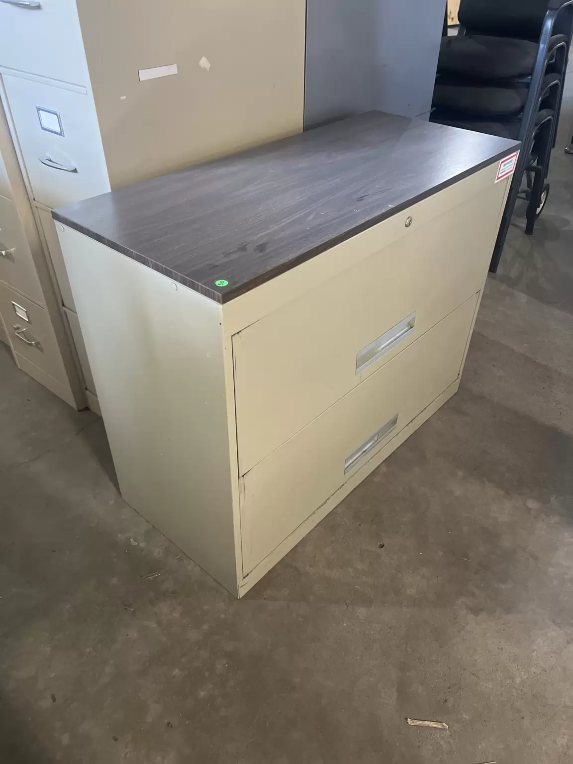 2-Drawer Lateral Filing Cabinet (Deep Drawer Style)